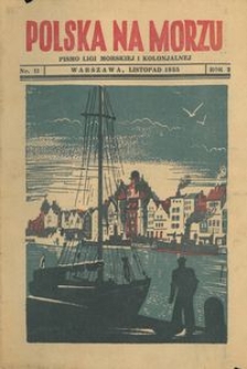Polska na Morzu, 1935, nr 11