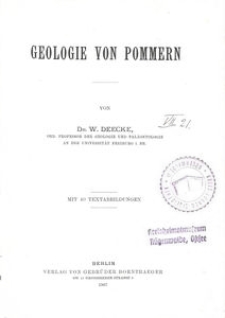 Geologie von Pommern