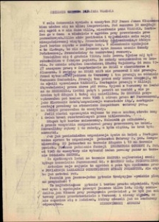 Życiorys pana Jana Własaka