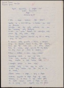 Wywiad przeprowadzony z J&oacute;zefem Romanowskim