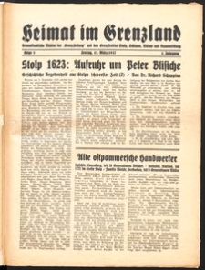 Heimat im Grenzland Nr. 3/1937