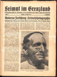 Heimat im Grenzland Nr. 8/1937