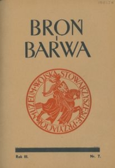 Broń i Barwa, 1936, nr 7