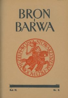 Broń i Barwa, 1936, nr 8