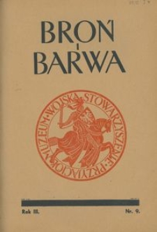 Broń i Barwa, 1936, nr 9