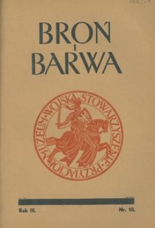 Broń i Barwa, 1936, nr 10