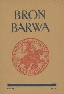 Broń i Barwa, 1937, nr 1