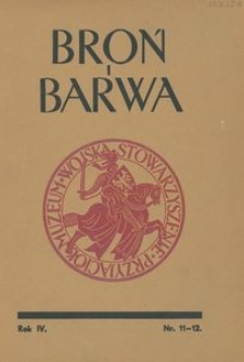 Broń i Barwa, 1937, nr 11/12