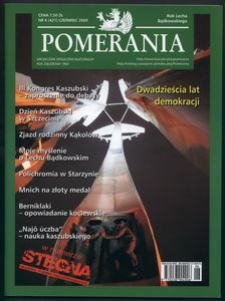 Pomerania : miesięcznik społeczno-kulturalny, 2009, nr 6