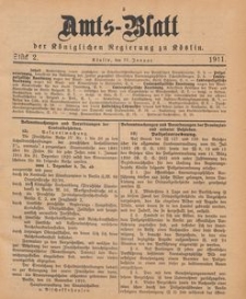 Amtsblatt der Königlichen Regierung zu Köslin 1911