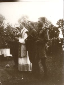 Lębork - Msza polowa 1945 r.