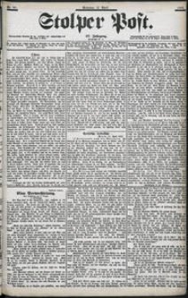 Stolper Post Nr. 86/1903