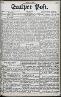 Stolper Post Nr. 92/1903