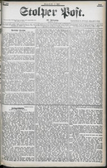 Stolper Post Nr. 160/1903
