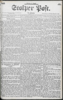 Stolper Post Nr. 192/1903