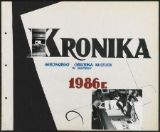 Kroniki Miejskiego Ośrodka Kultury w Słupsku