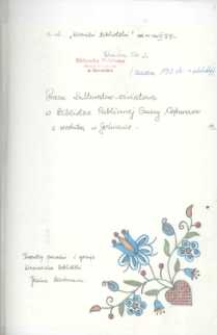 Kronika : Biblioteki Publicznej Gminy Wejherowo im. Aleksandra Labudy w Gościcinie, 1995-1997, Nr 2