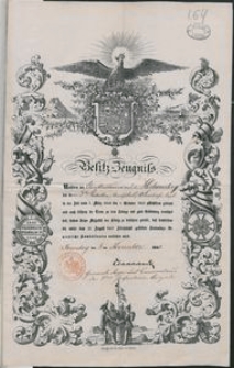 [Świadectwo potwierdzające posiadanie statusu kombatanta]