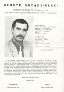 Druga tura wybor&oacute;w [ulotka]