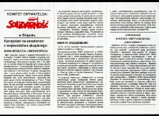 Kandydaci na senator&oacute;w z wojew&oacute;dztwa słupskiego