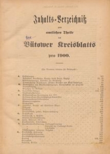Bütower Kreisblatt 1900
