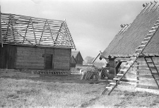Zagroda ze Skorzewa ze zrekonstruowanym chlewem sumikowo-łątkowym - Wdzydze KPE