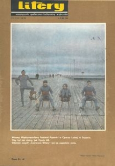 Litery : magazyn społeczno-kulturalny Wybrzeża, 1968, nr 8