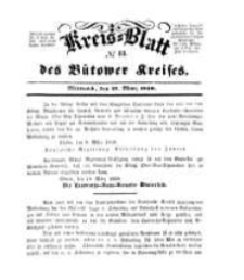 Kreisblatt des Bütower Kreises 1850 nr 13