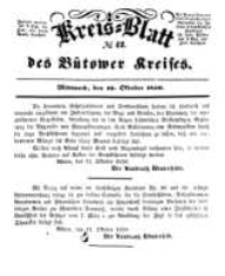 Kreisblatt des Bütower Kreises 1850 nr 42