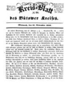 Kreisblatt des Bütower Kreises 1850 nr 48