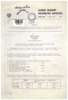 Dziennik Urzędowy Województwa Słupskiego. Nr 1-6/1991