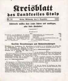 Kreisblatt des Landkreises Stolp nr 56