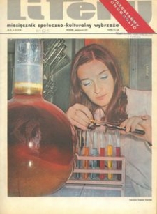 Litery : magazyn społeczno-kulturalny Wybrzeża, 1971, nr 10
