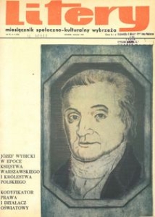 Litery : magazyn społeczno-kulturalny Wybrzeża, 1972, nr 4