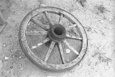 Koło okute do wozu - Kiełpino [2]