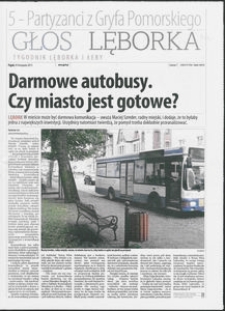 Głos Lęborka : tygodnik Lęborka i Łeby, 2013, listopad, nr 278