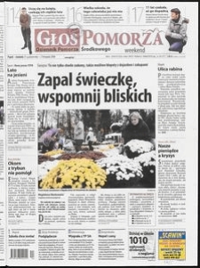 Głos Pomorza, 2008, październik, nr 256