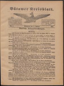Bütower Kreisblatt 1911