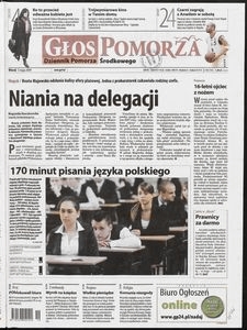 Głos Pomorza, 2009, maj, nr 104 (703)