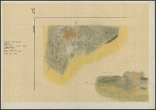 Grzybnica - rzut poziomy przekr&oacute;j grobu (ćwiartka NO), Krag Nr 2. Stan. 1