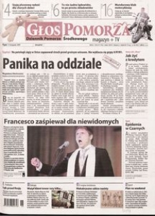 Głos Pomorza, 2009, listopad, nr 266 (865)