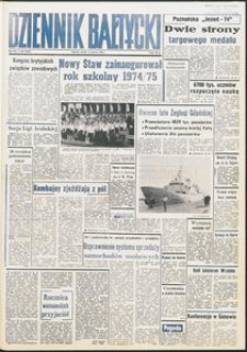 Dziennik Bałtycki, 1974, nr 207