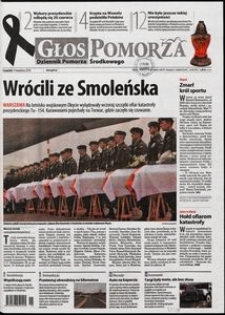 Głos Pomorza, 2010, kwiecień, nr 88