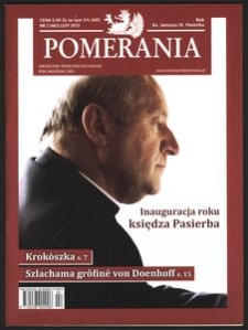 Pomerania : miesięcznik społeczno-kulturalny, 2013, nr 2