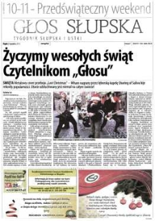 Głos Słupska : tygodnik Słupska i Ustki, 2012, grudzień, nr 298