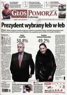 Głos Pomorza, 2010, grudzień, nr 284