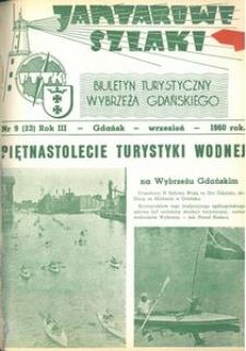 Jantarowe Szlaki, 1960, nr 9