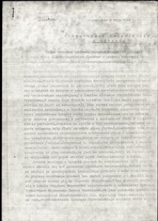 Pismo do Prokuratora Wojewódzkiego w Słupsku