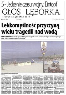 Głos Lęborka : tygodnik Lęborka i Łeby, 2014, lipiec, nr 165