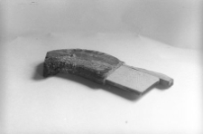 R&oacute;g spłaszczony na formie, z ukształtowanym wysypem